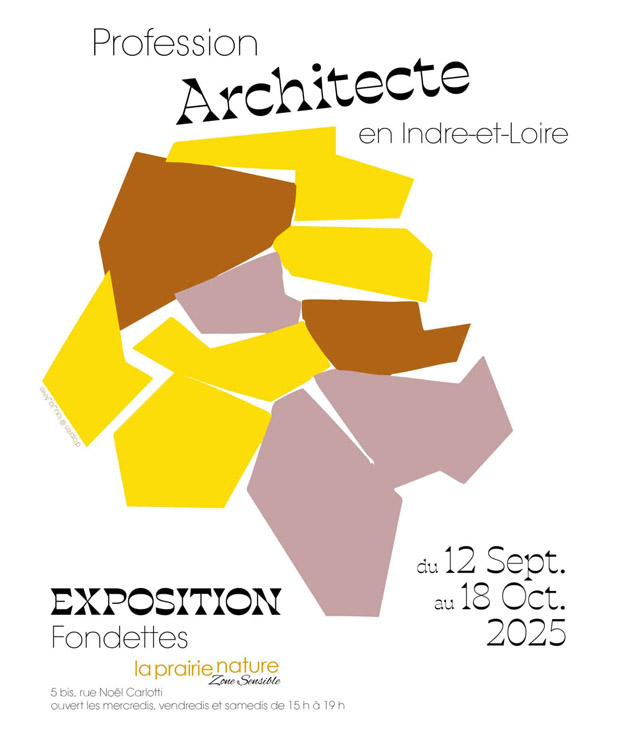Exposition CAUE 37 — Profession : architecte